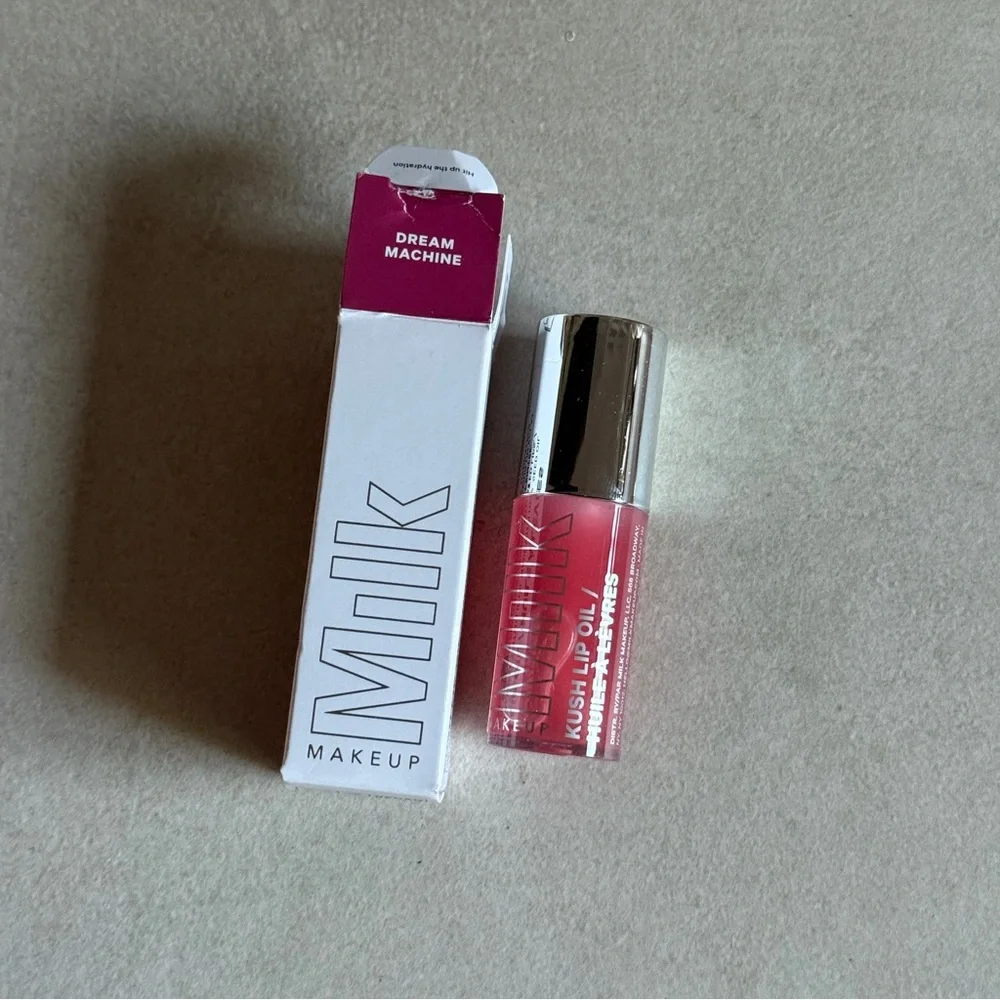 MILK Makeup Kush Lip Oil – Dream Machine Pink Glossy Conditioning Lip Oil